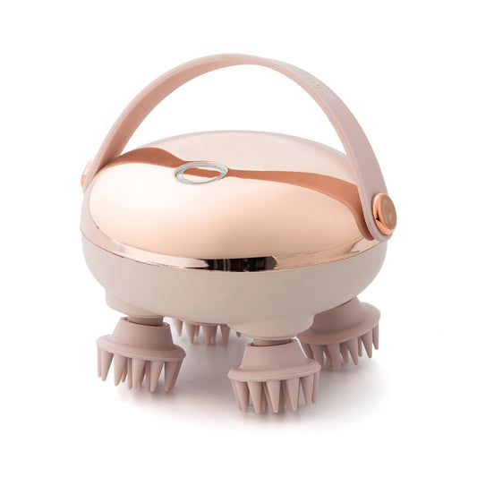 Handheld electric head and scalp massager