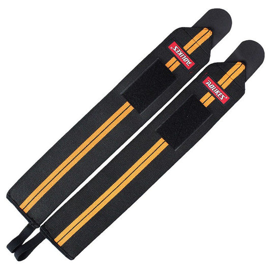 Pair of power wrist wraps for lifting