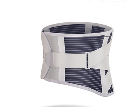 Breathable lumbar support belt back brace
