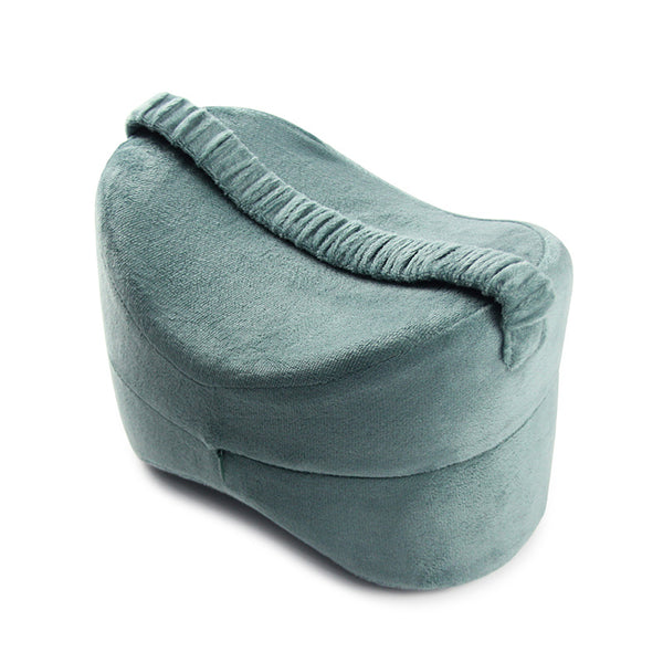 Memory foam knee pillow for side sleepers