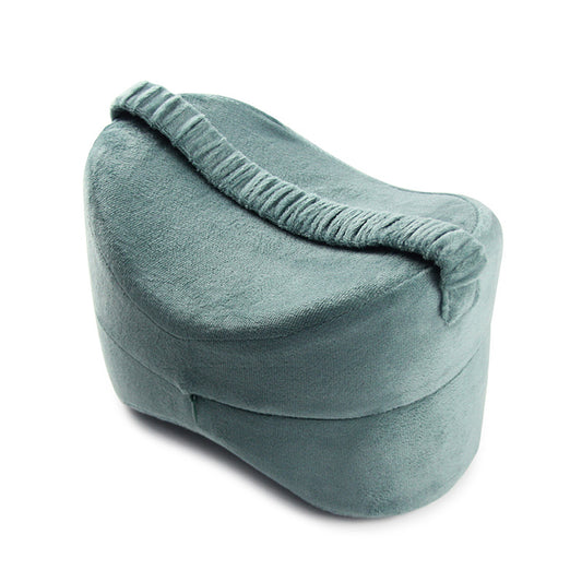 Memory foam knee pillow for side sleepers