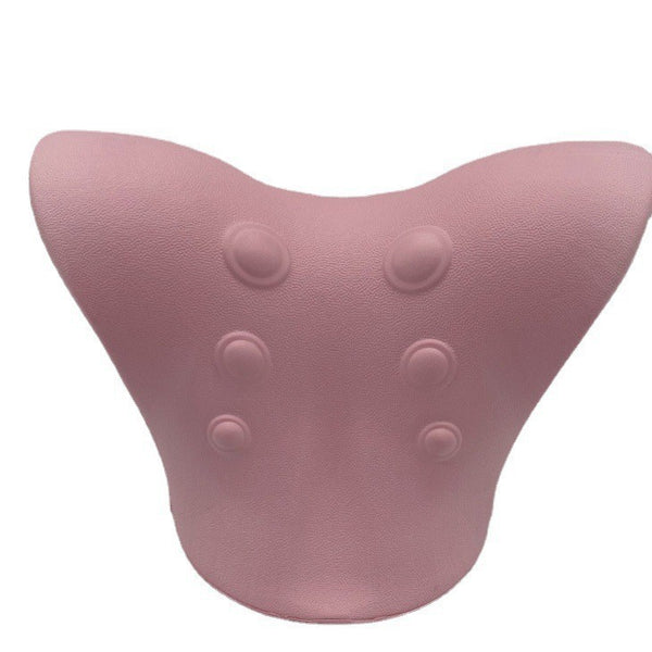 C-shape cervical neck stretcher pillow for relaxing