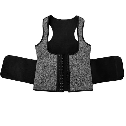 Women's neoprene sweat waist trainer vest